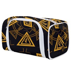 Abstract Pattern Geometric Backgrounds   Toiletries Pouch by Eskimos