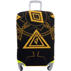 Abstract Pattern Geometric Backgrounds   Luggage Cover (large) by Eskimos