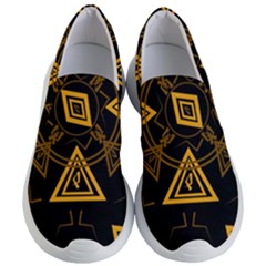 Abstract Pattern Geometric Backgrounds   Women s Lightweight Slip Ons by Eskimos