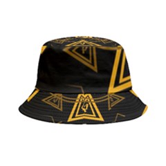 Abstract Pattern Geometric Backgrounds   Inside Out Bucket Hat by Eskimos