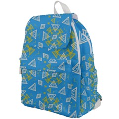 Abstract Pattern Geometric Backgrounds   Top Flap Backpack by Eskimos