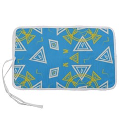 Abstract Pattern Geometric Backgrounds   Pen Storage Case (m) by Eskimos