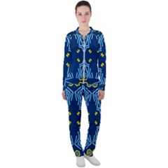 Abstract Pattern Geometric Backgrounds   Casual Jacket And Pants Set by Eskimos