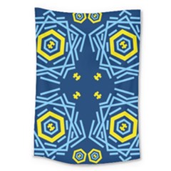 Abstract Pattern Geometric Backgrounds   Large Tapestry by Eskimos