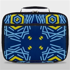 Abstract Pattern Geometric Backgrounds   Full Print Lunch Bag by Eskimos