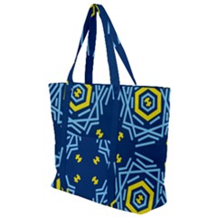 Abstract Pattern Geometric Backgrounds   Zip Up Canvas Bag by Eskimos