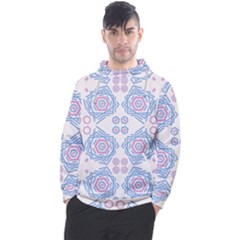 Abstract Pattern Geometric Backgrounds   Men s Pullover Hoodie by Eskimos