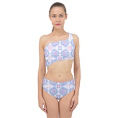 Abstract Pattern Geometric Backgrounds   Spliced Up Two Piece Swimsuit by Eskimos