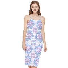 Abstract Pattern Geometric Backgrounds   Bodycon Cross Back Summer Dress by Eskimos