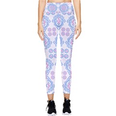 Abstract Pattern Geometric Backgrounds   Pocket Leggings  by Eskimos