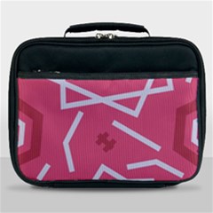 Abstract Pattern Geometric Backgrounds   Lunch Bag by Eskimos