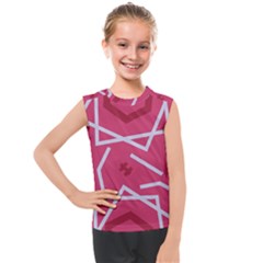 Abstract Pattern Geometric Backgrounds   Kids  Mesh Tank Top by Eskimos