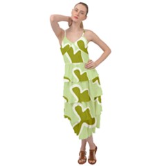 Abstract Pattern Geometric Backgrounds   Layered Bottom Dress by Eskimos