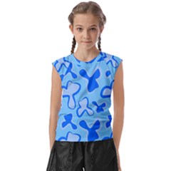 Abstract Pattern Geometric Backgrounds   Kids  Raglan Cap Sleeve Tee by Eskimos