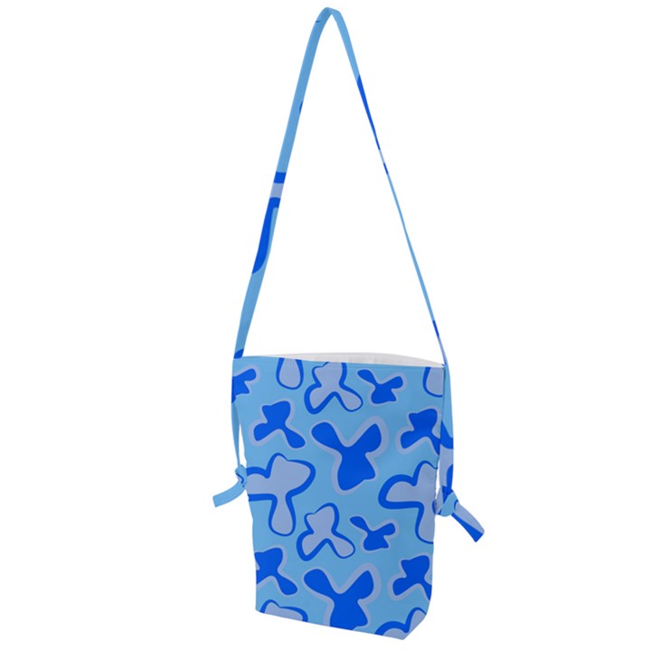 Abstract pattern geometric backgrounds   Folding Shoulder Bag