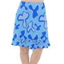 Abstract pattern geometric backgrounds   Fishtail Chiffon Skirt View1