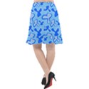 Abstract pattern geometric backgrounds   Fishtail Chiffon Skirt View2