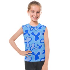 Abstract Pattern Geometric Backgrounds   Kids  Mesh Tank Top by Eskimos