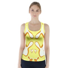 Abstract Pattern Geometric Backgrounds   Racer Back Sports Top by Eskimos