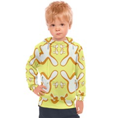 Abstract Pattern Geometric Backgrounds   Kids  Hooded Pullover by Eskimos