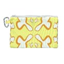 Abstract pattern geometric backgrounds   Canvas Cosmetic Bag (Large) View1