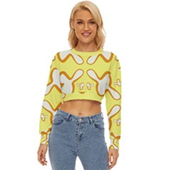 Abstract Pattern Geometric Backgrounds   Lightweight Long Sleeve Sweatshirt by Eskimos