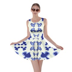 Abstract Pattern Geometric Backgrounds   Skater Dress by Eskimos