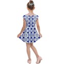 Abstract pattern geometric backgrounds   Kids  Cap Sleeve Dress View2