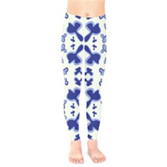 Abstract Pattern Geometric Backgrounds   Kids  Leggings by Eskimos