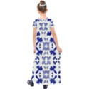 Abstract pattern geometric backgrounds   Kids  Short Sleeve Maxi Dress View2