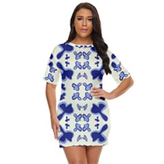 Abstract Pattern Geometric Backgrounds   Just Threw It On Dress