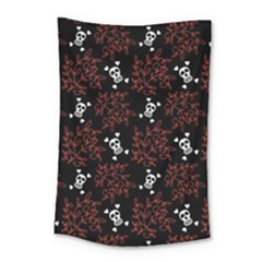 Red Skulls Small Tapestry by Sparkle