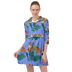 Nature King Mini Skater Shirt Dress