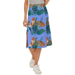 Nature King Midi Panel Skirt