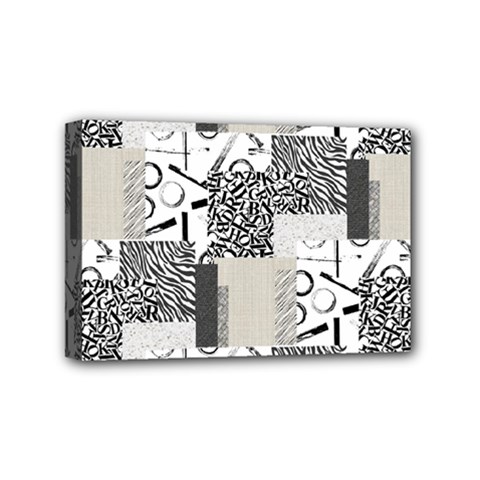 Abstract Pattern Mini Canvas 6  X 4  (stretched) by Sparkle