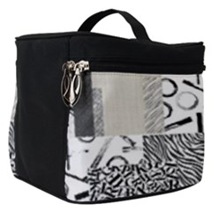 Abstract Pattern Make Up Travel Bag (small) by Sparkle