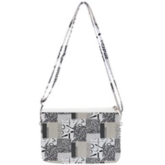 Abstract Pattern Double Gusset Crossbody Bag by Sparkle