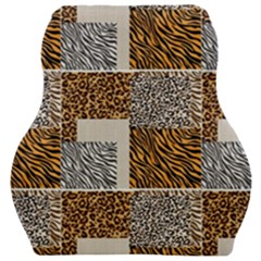 Animal Skin Pattern Car Seat Velour Cushion  by Sparkle