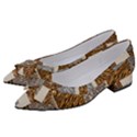 Animal Skin Pattern Women s Bow Heels View2