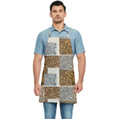 Animal Skin Pattern Kitchen Apron by Sparkle