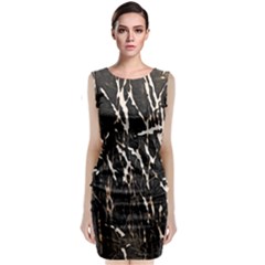 Abstract Light Games 2 Classic Sleeveless Midi Dress by DimitriosArt