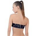 Abstract light games 2 Classic Bandeau Bikini Top  View2