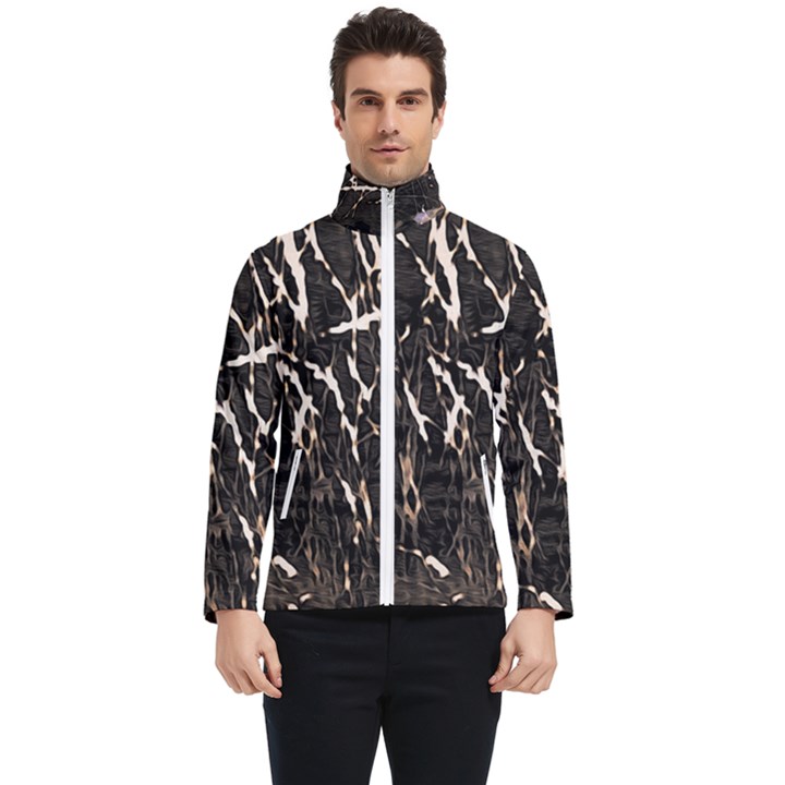 Abstract light games 2 Men s Bomber Jacket