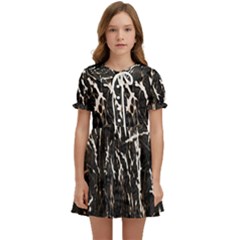 Abstract Light Games 2 Kids  Sweet Collar Dress by DimitriosArt