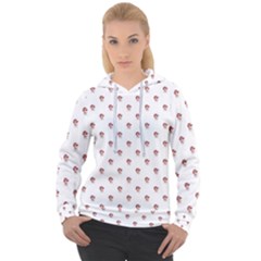 Weird Fantasy Bird Drawing Motif Pattern Women s Overhead Hoodie