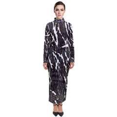 Abstract Light Games 3 Turtleneck Maxi Dress by DimitriosArt