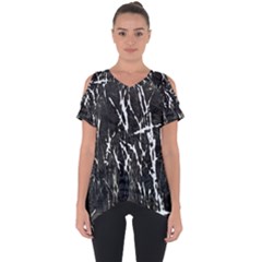 Abstract Light Games 3 Cut Out Side Drop Tee by DimitriosArt