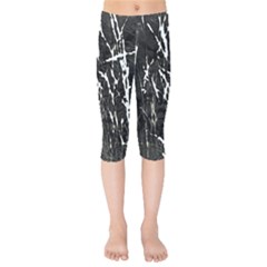 Abstract Light Games 3 Kids  Capri Leggings  by DimitriosArt