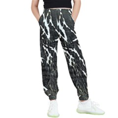 Abstract Light Games 3 Kids  Elastic Waist Pants by DimitriosArt