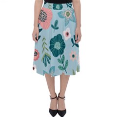 Flower Classic Midi Skirt by zappwaits